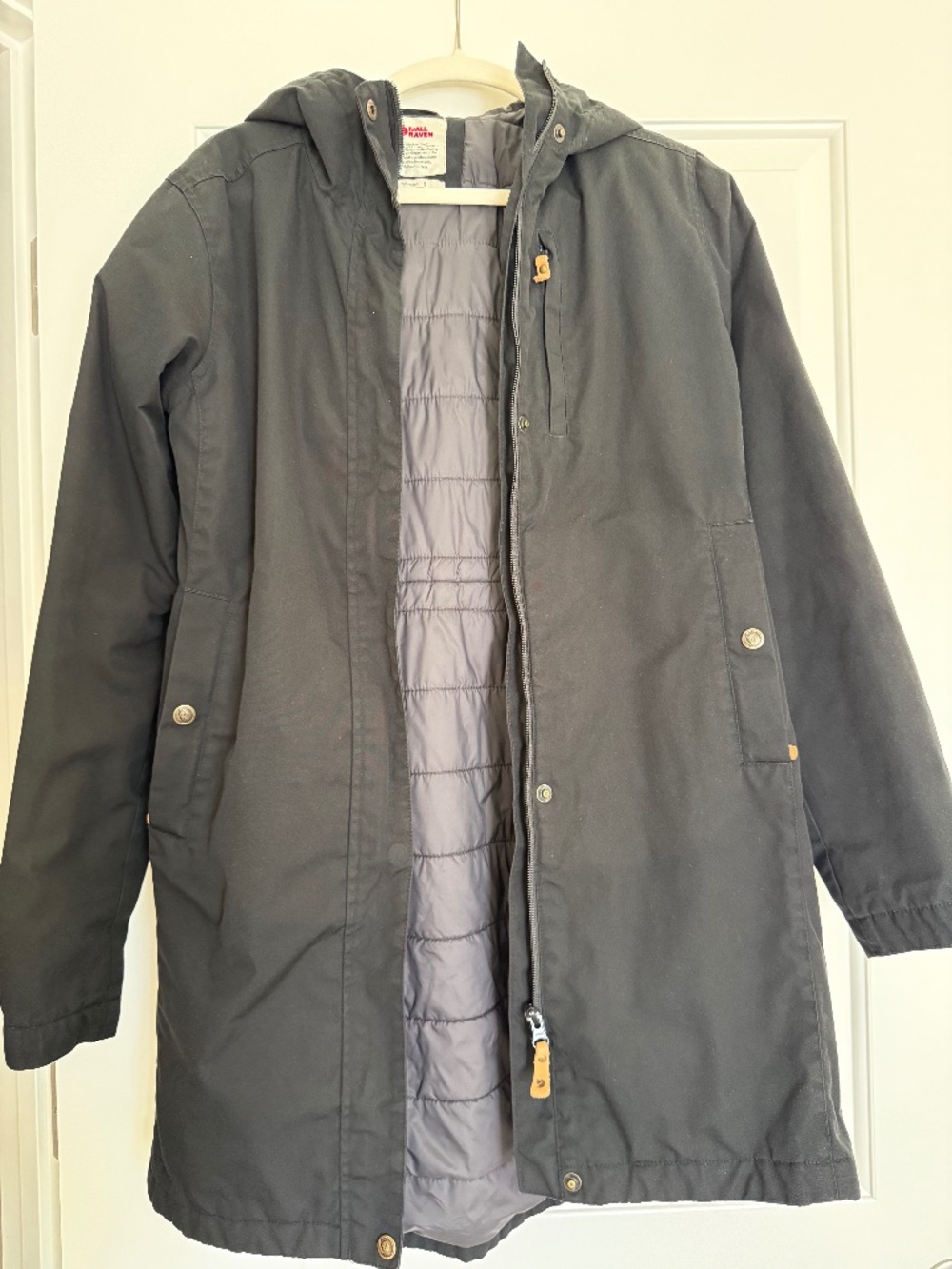 Green black fall/light winter jacket